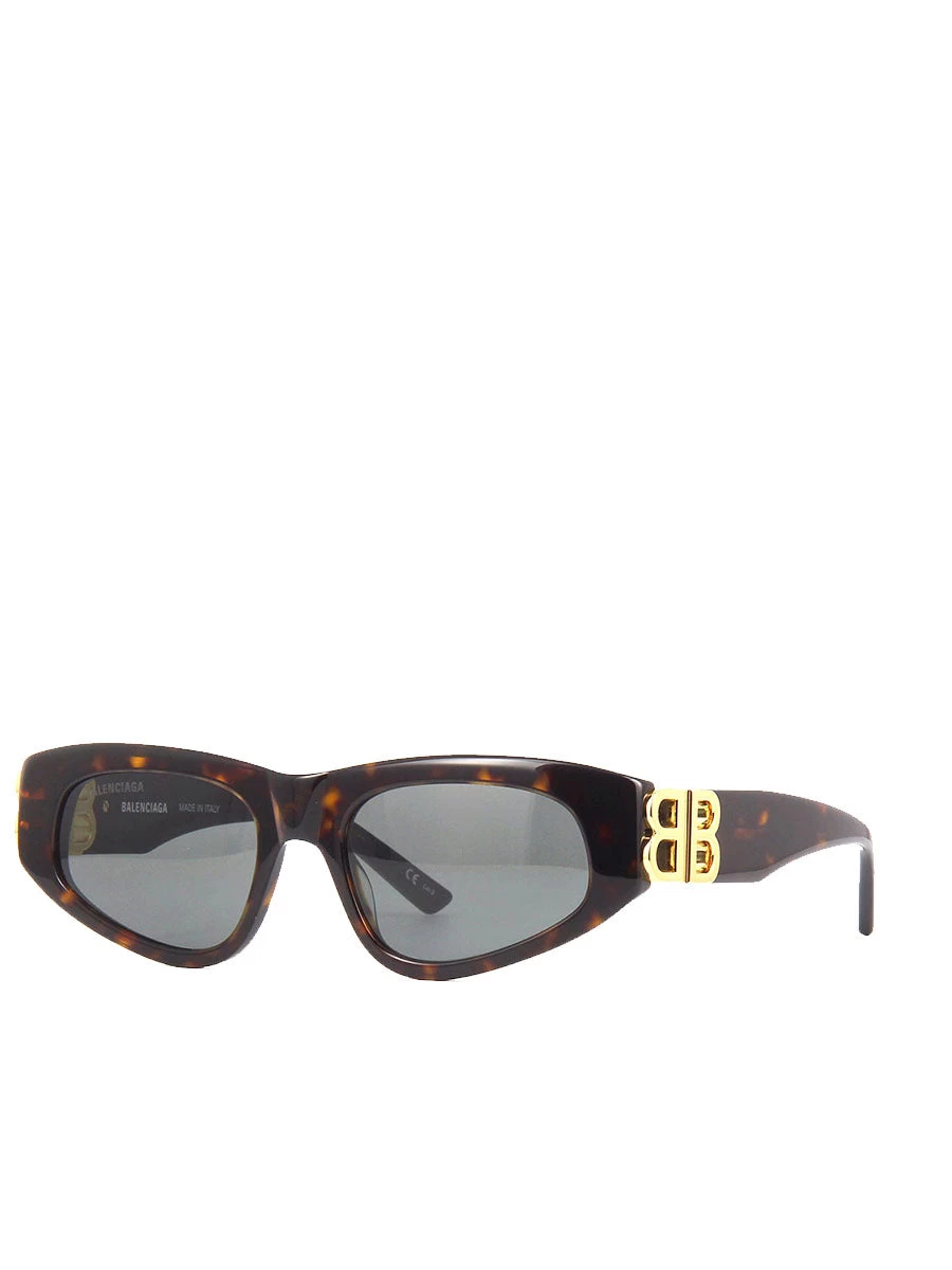Balenciaga Dynasty D-Frame Sunglasses BB0095S In Brown
